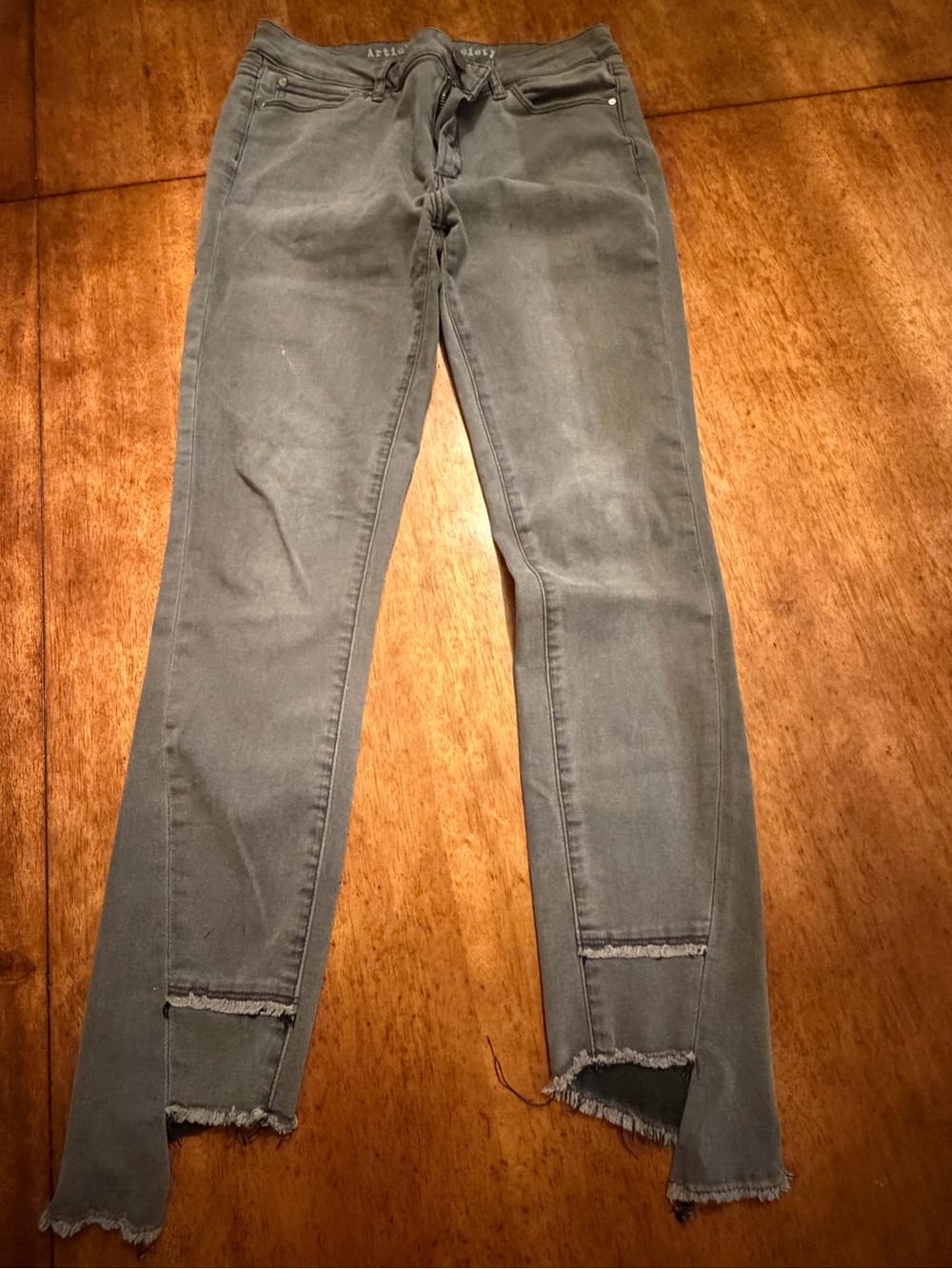 Articles Of Society Black High-Waist Skinny Jeans